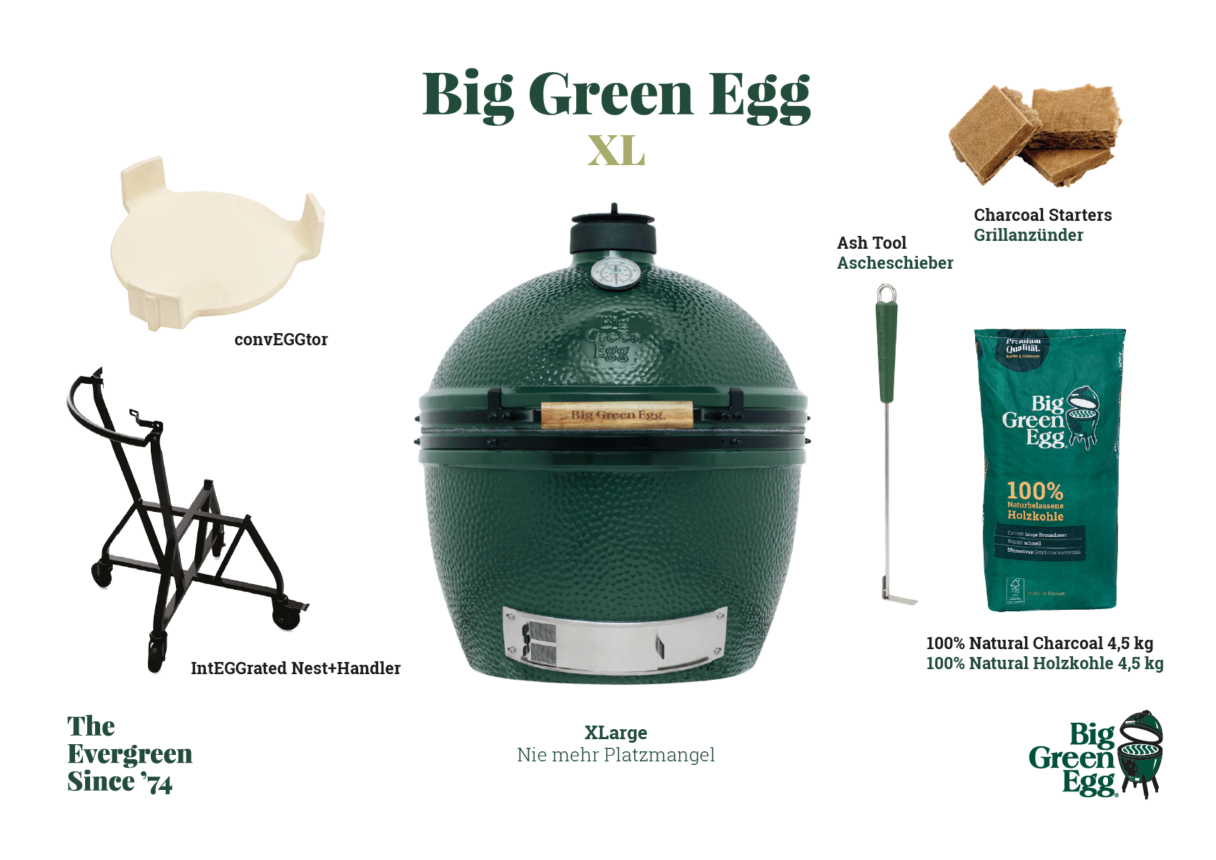 Big Green Egg XL Starter-Paket